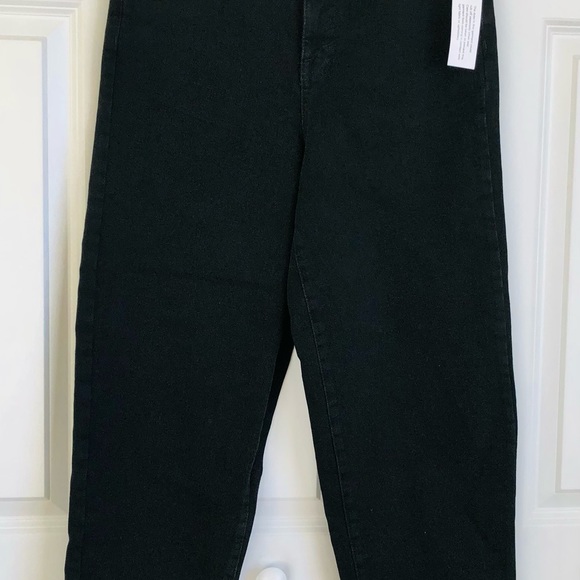 STYLE & CO. WOMENS JEANS SIZE 6P WASHED BLACK VINTAGE CLASSIC MOM JEAN - Picture 2 of 15